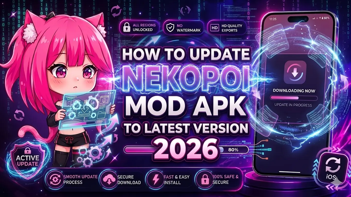 How to Update Nekopoi MOD APK Featured image